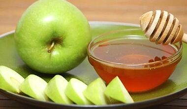 máscara de mazá para o rexuvenecemento da pel facial